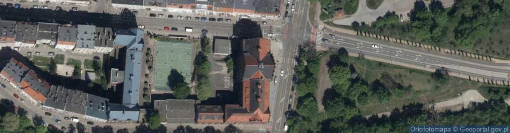 Zdjęcie satelitarne Trzebnicka ul.