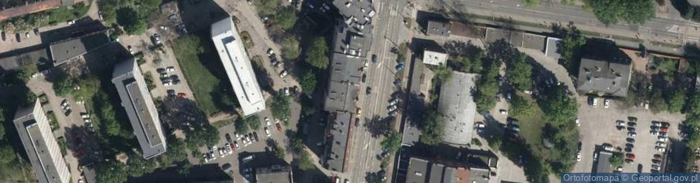 Zdjęcie satelitarne Trzebnicka ul.