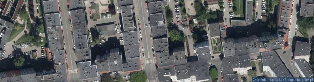 Zdjęcie satelitarne Trzebnicka ul.