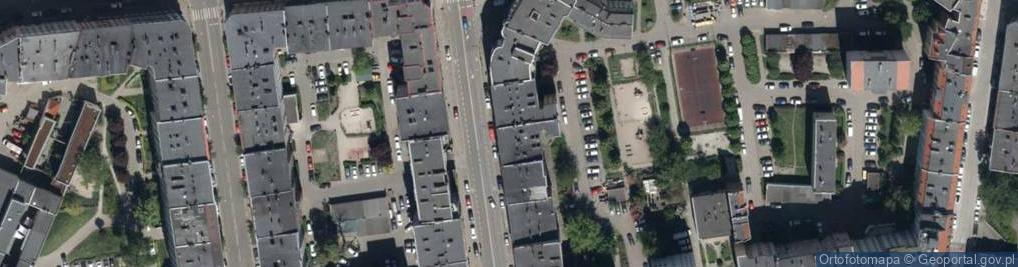 Zdjęcie satelitarne Trzebnicka ul.