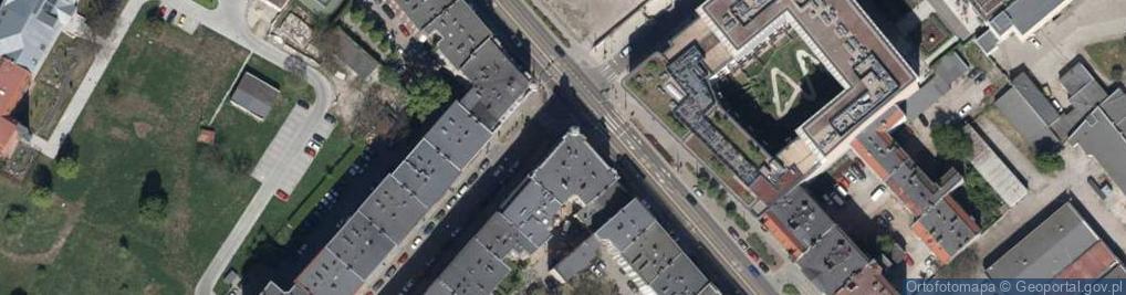 Zdjęcie satelitarne Traugutta Romualda, gen. ul.