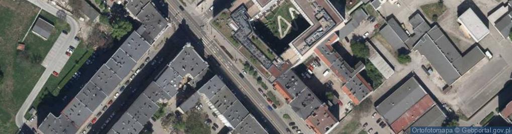 Zdjęcie satelitarne Traugutta Romualda, gen. ul.
