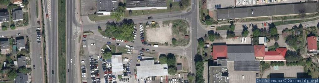 Zdjęcie satelitarne Traktatowa ul.