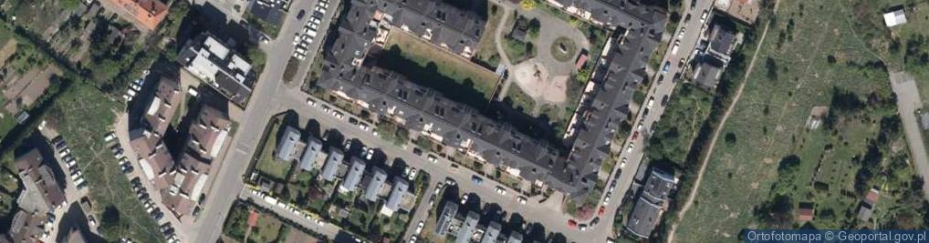 Zdjęcie satelitarne Trawowa ul.
