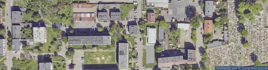 Zdjęcie satelitarne Trocera Dionizego ul.