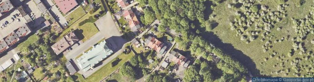 Zdjęcie satelitarne Trębacka ul.