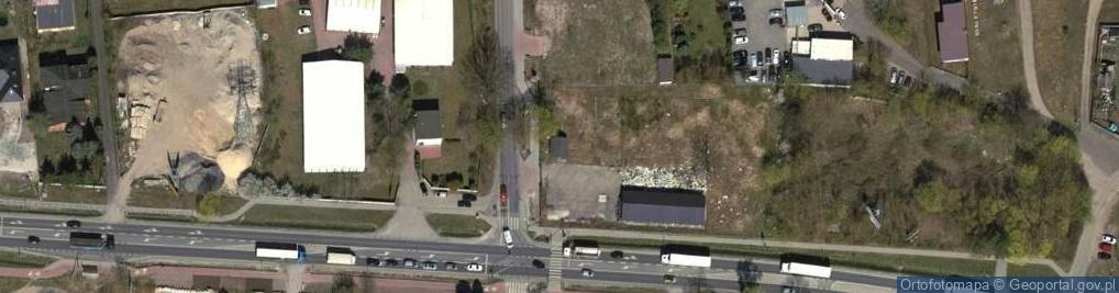 Zdjęcie satelitarne Trakt Brzeski ul.