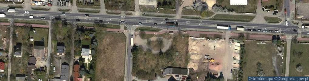 Zdjęcie satelitarne Trakt Brzeski ul.