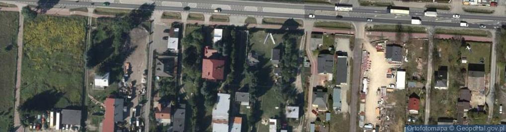Zdjęcie satelitarne Trakt Brzeski ul.