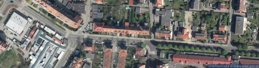 Zdjęcie satelitarne Traugutta Romualda, gen. ul.