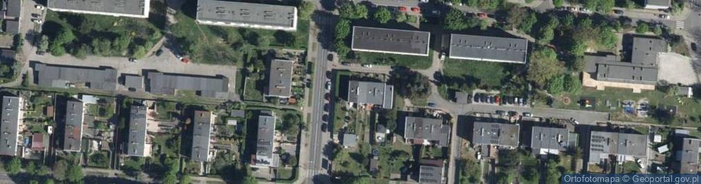 Zdjęcie satelitarne Traugutta Romualda, gen. ul.