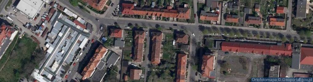 Zdjęcie satelitarne Traugutta Romualda, gen. ul.