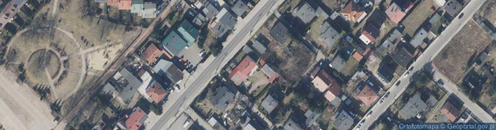Zdjęcie satelitarne Tuszyńska ul.