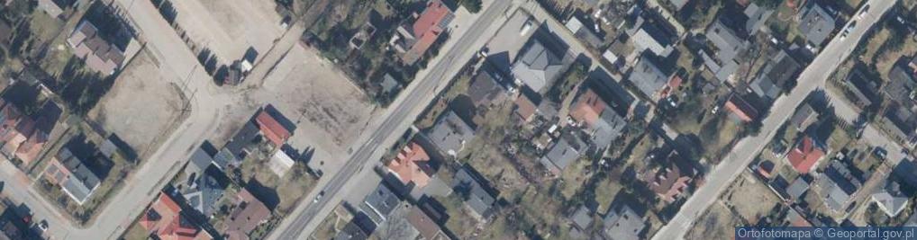 Zdjęcie satelitarne Tuszyńska ul.