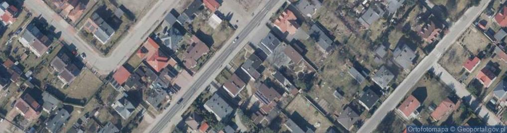 Zdjęcie satelitarne Tuszyńska ul.