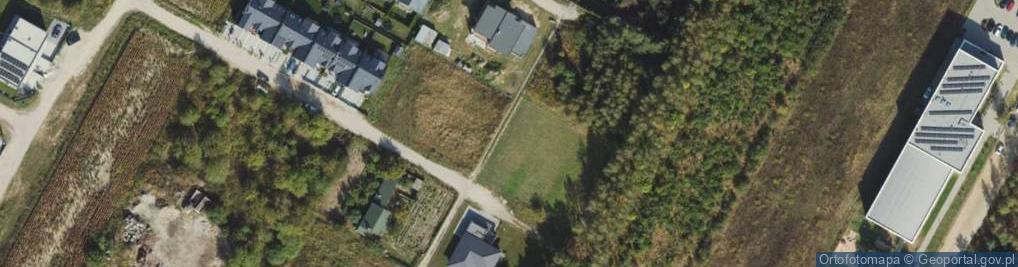 Zdjęcie satelitarne Turystyczna ul.