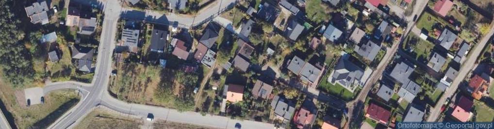 Zdjęcie satelitarne Turkusowa ul.