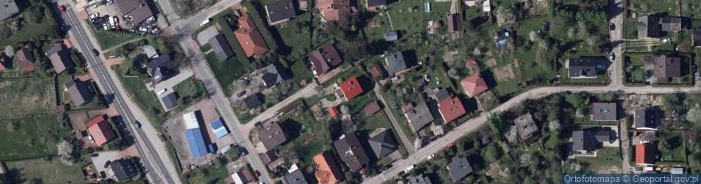 Zdjęcie satelitarne Turystyczna ul.