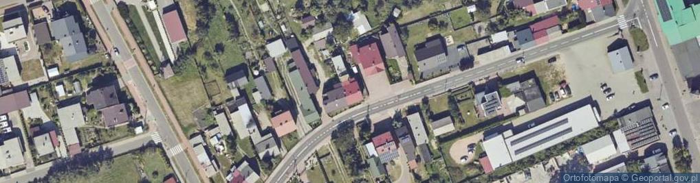 Zdjęcie satelitarne Turkowska ul.