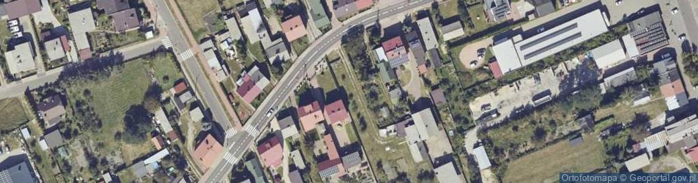 Zdjęcie satelitarne Turkowska ul.