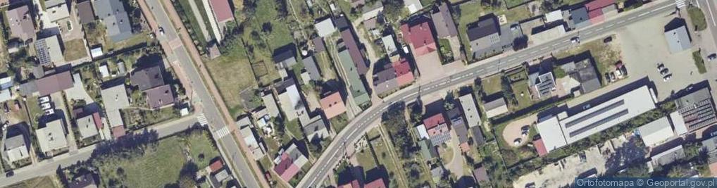 Zdjęcie satelitarne Turkowska ul.