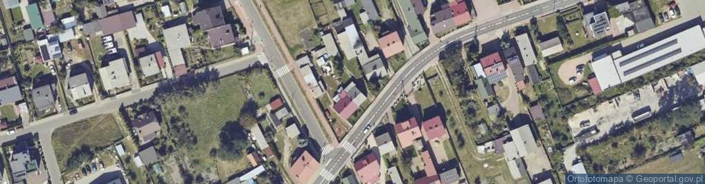 Zdjęcie satelitarne Turkowska ul.
