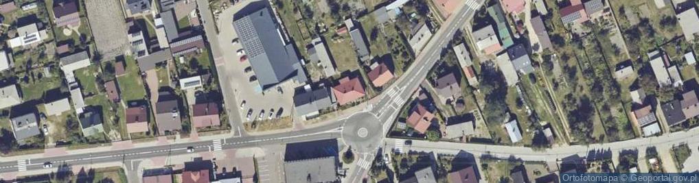 Zdjęcie satelitarne Turkowska ul.
