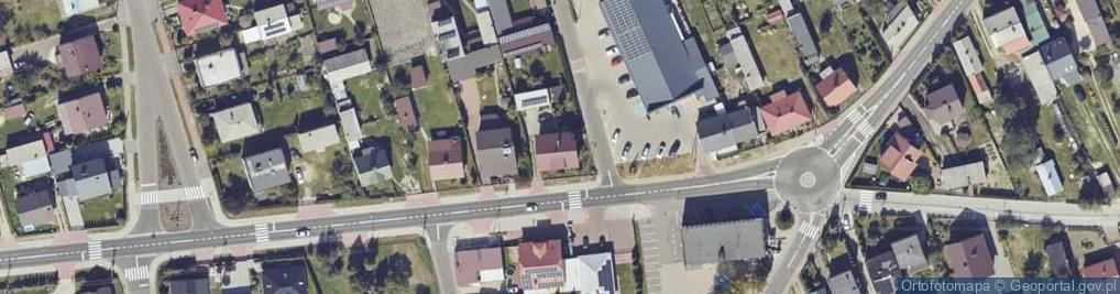 Zdjęcie satelitarne Turkowska ul.