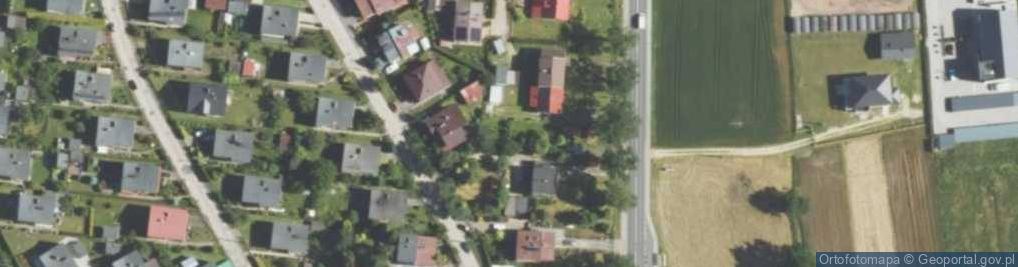 Zdjęcie satelitarne Turystyczna ul.