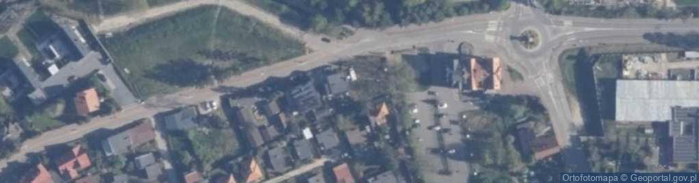 Zdjęcie satelitarne Turystyczna ul.