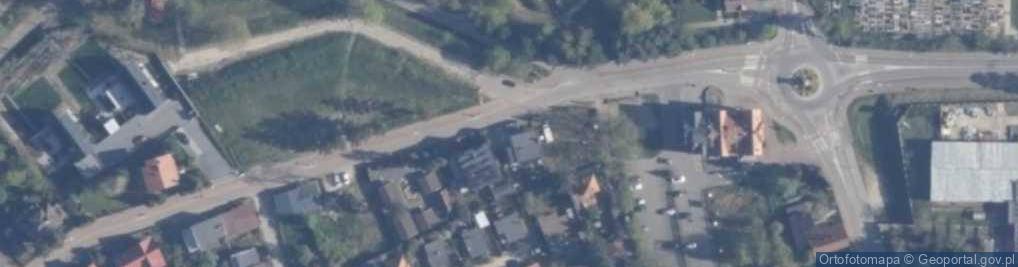 Zdjęcie satelitarne Turystyczna ul.