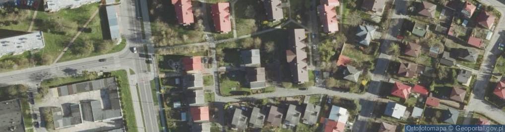 Zdjęcie satelitarne Tuzinek ul.