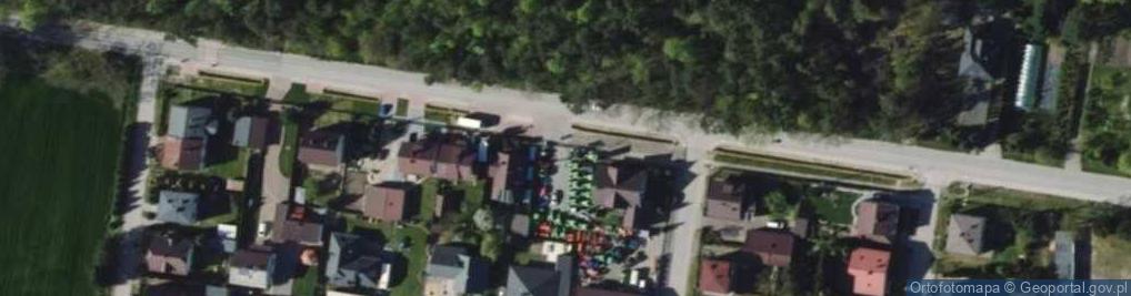 Zdjęcie satelitarne Tuszyńska ul.