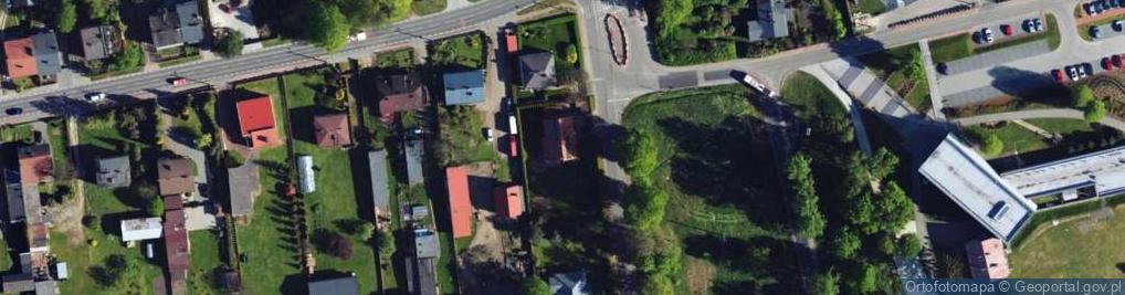 Zdjęcie satelitarne Turystyczna ul.