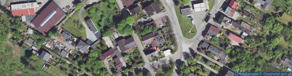 Zdjęcie satelitarne Tulipanowa ul.