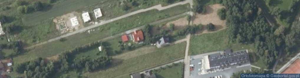 Zdjęcie satelitarne Turystyczna ul.