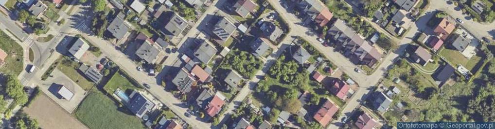 Zdjęcie satelitarne Tulipanowa ul.