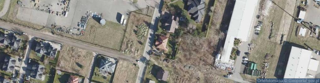 Zdjęcie satelitarne Turystyczna ul.