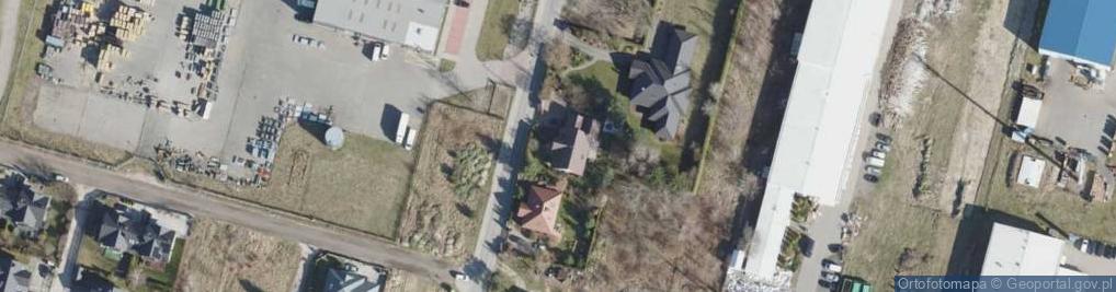 Zdjęcie satelitarne Turystyczna ul.