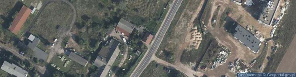 Zdjęcie satelitarne Tulecka ul.