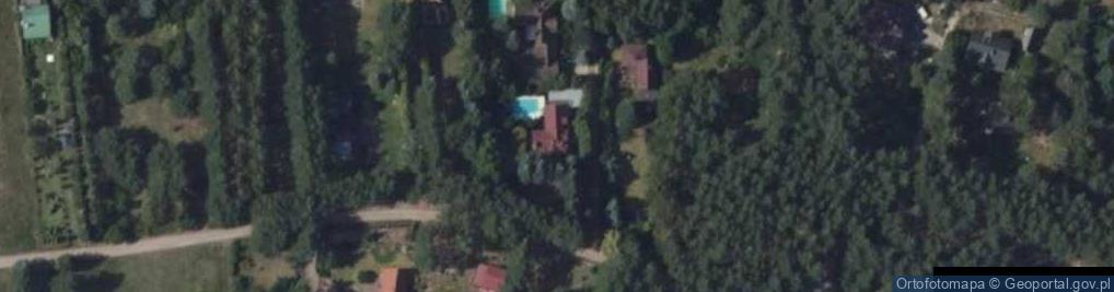 Zdjęcie satelitarne Tusińska ul.