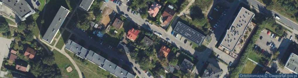 Zdjęcie satelitarne Turkusowa ul.