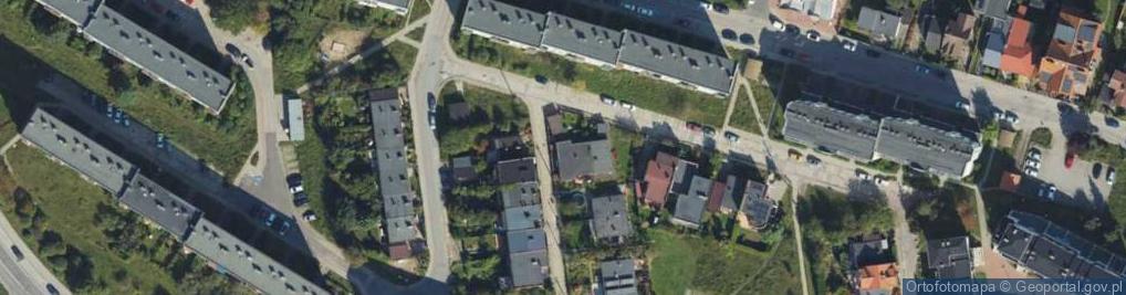 Zdjęcie satelitarne Tulipanowa ul.
