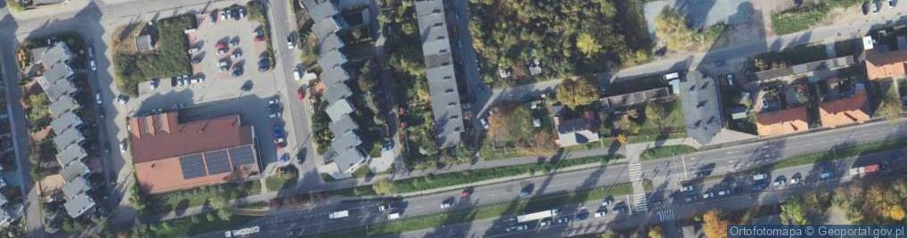 Zdjęcie satelitarne Tulipanowa ul.
