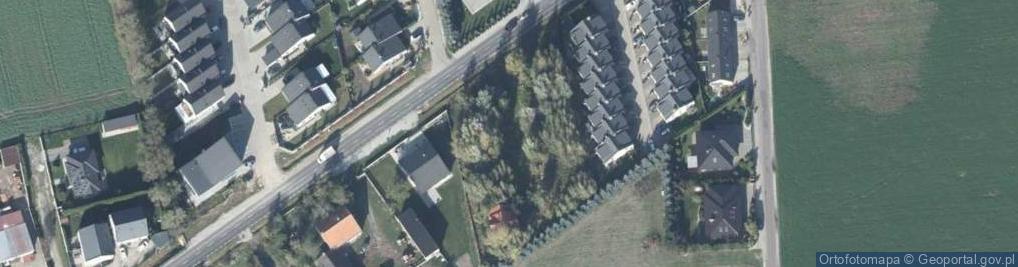 Zdjęcie satelitarne Tulecka ul.