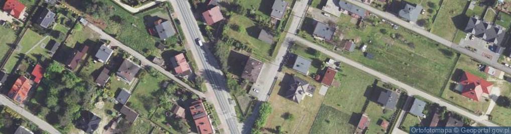 Zdjęcie satelitarne Turystyczna ul.