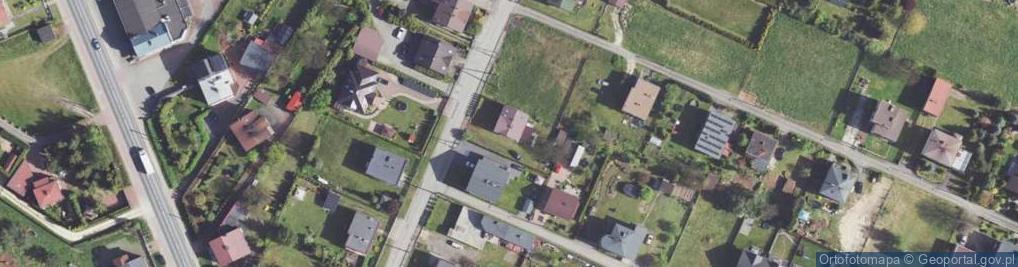 Zdjęcie satelitarne Turystyczna ul.
