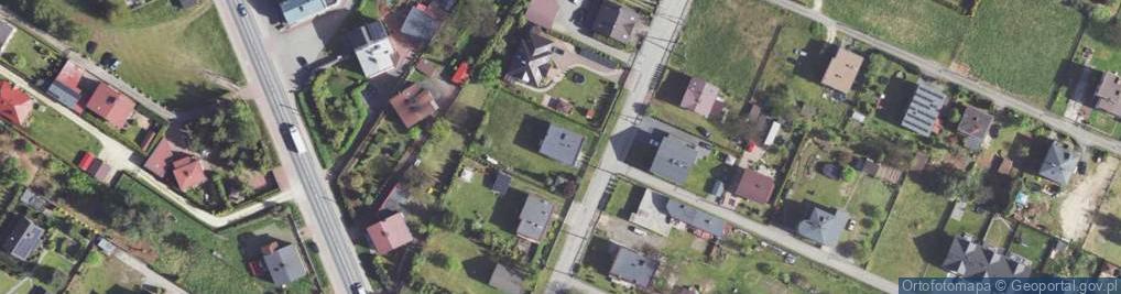 Zdjęcie satelitarne Turystyczna ul.