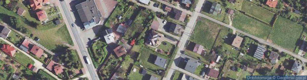 Zdjęcie satelitarne Turystyczna ul.