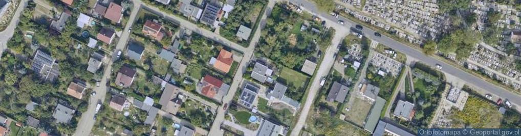 Zdjęcie satelitarne Tulipanowa ul.